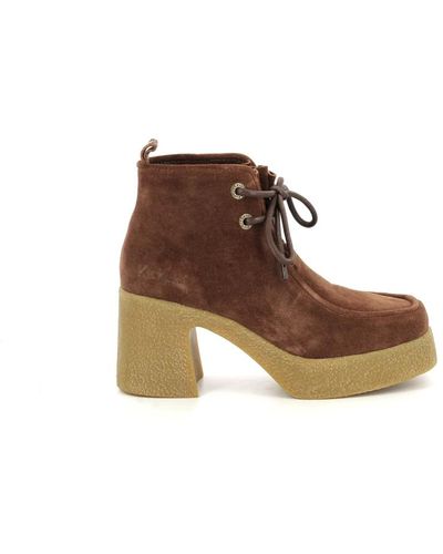 Kickers Shoes > boots > heeled boots - Marron
