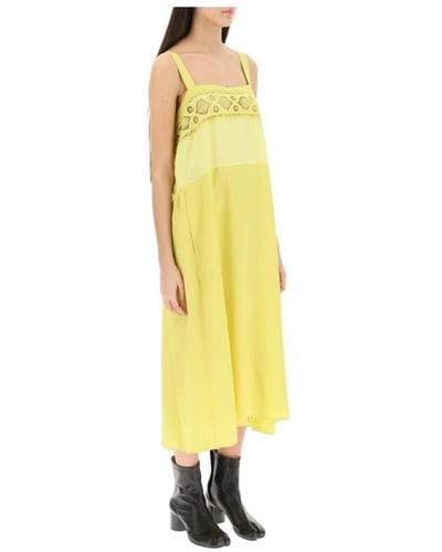 Maison Margiela Midi Dresses - Yellow