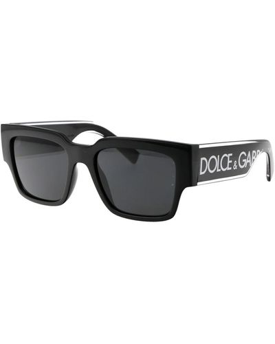 Dolce & Gabbana Stylische sonnenbrille 0dg6184 - Schwarz