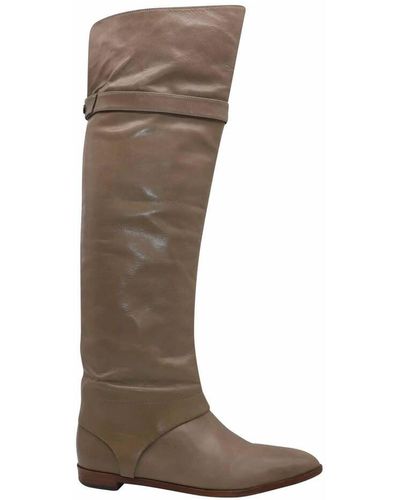Diane von Furstenberg Baton boots - Marrone