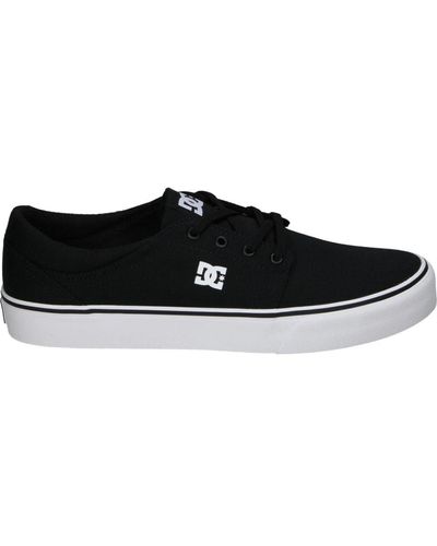 DC Shoes Scarpe da uomo alla moda in tela - Nero