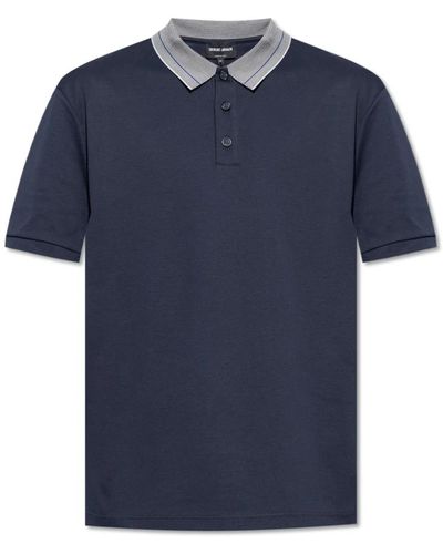 Giorgio Armani Polo shirts - Blau