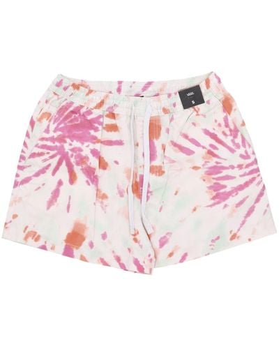 Vans Lockere bedruckte shorts - Pink
