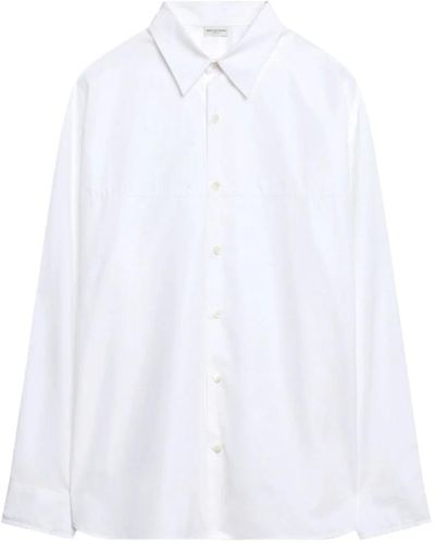 Dries Van Noten Stilvolles caraby hemd - Weiß