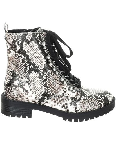 Guess Shoes > boots > lace-up boots - Noir