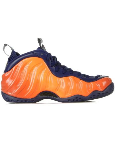 Nike Hoher top air foamposite 1 - Blau