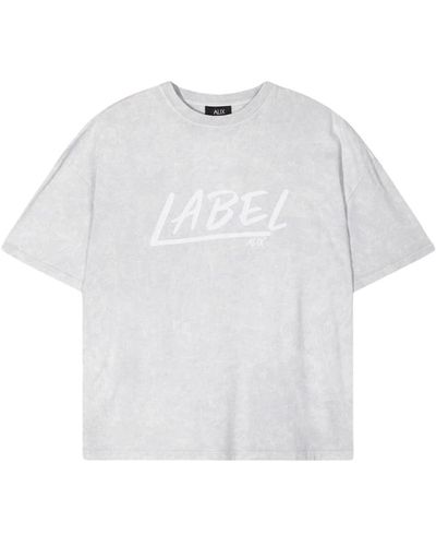 Alix The Label Vintage gestricktes t-shirt - Weiß