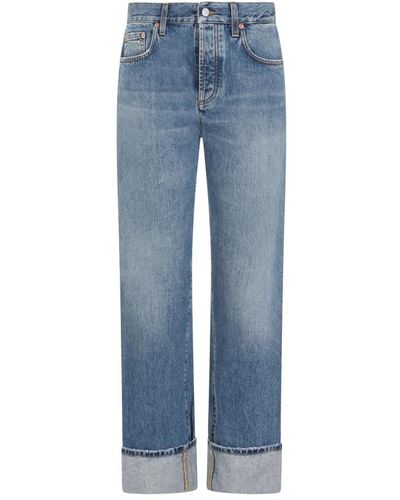 Gucci Mezcla azul jeans de algodón