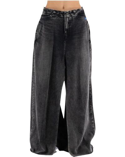 Maison Mihara Yasuhiro Jeans > wide jeans - Noir