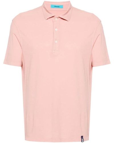 Drumohr Polo Shirts - Pink