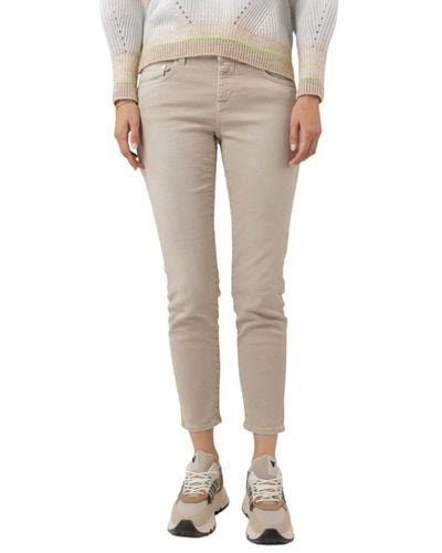 Closed Plaster Cropped Jeans - Natur