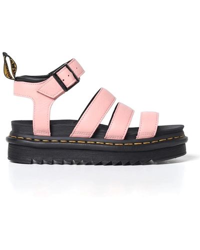 Dr. Martens Flat Sandals - Pink