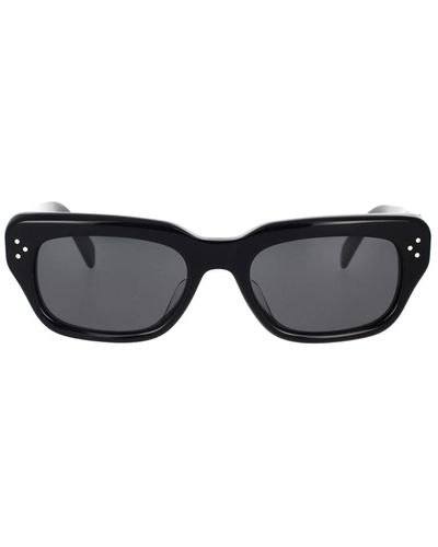 Celine Geometrische sonnenbrille mit schickem stil - Schwarz