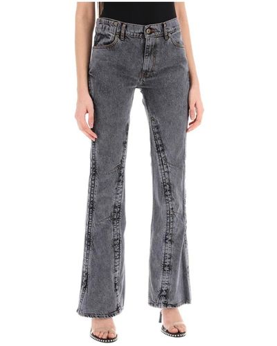 Y. Project Flared jeans - Azul