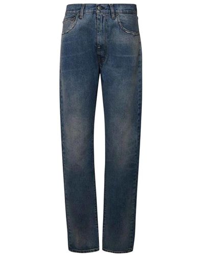 Maison Margiela Jeans > straight jeans - Bleu