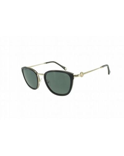 Ines De La Fressange Paris Eleganti occhiali da sole neri maelys - Verde