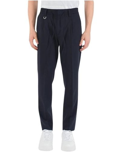 Paolo Pecora Slim-Fit Trousers - Blue