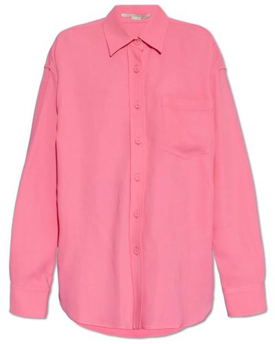 Stella McCartney Oversize-shirt - Pink
