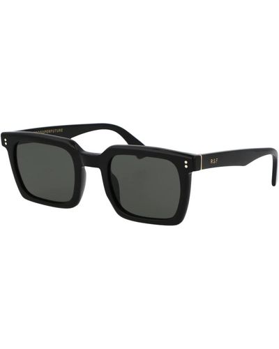 Retrosuperfuture Stylische sonnenbrille für einen modernen look - Schwarz