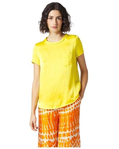 Manila Grace T-Shirts - Yellow
