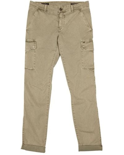 Mason's Straight Trousers - Natural