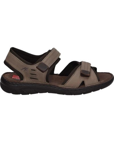 Fluchos Shoes > sandals > flat sandals - Marron