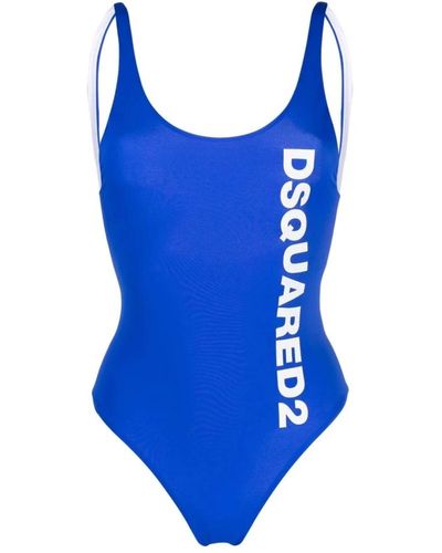 DSquared² Swimwear > one-piece - Bleu