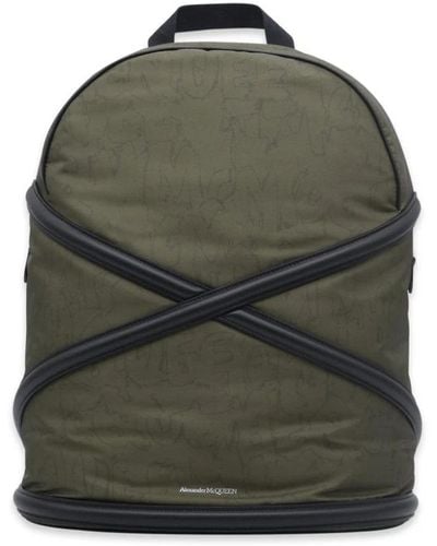 Alexander McQueen Backpacks - Green