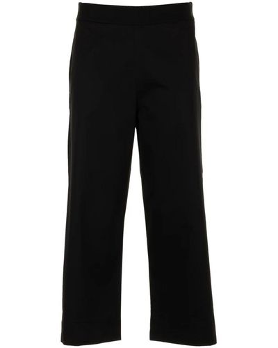 Alpha Studio Trousers > wide trousers - Noir