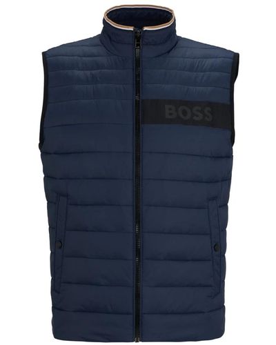 BOSS Jackets > vests - Bleu
