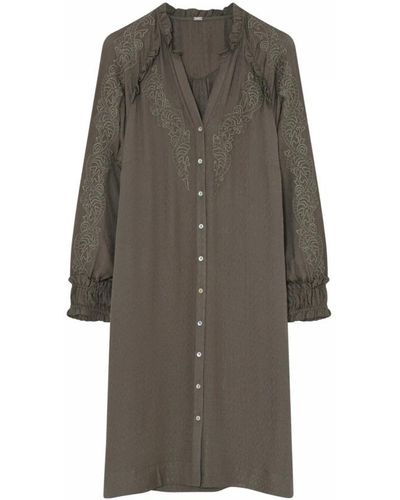 GUSTAV Shirt Dresses - Gray