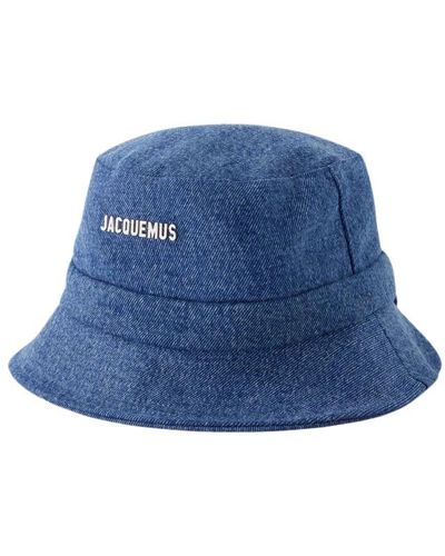 Jacquemus Hut aus Denim - Blau