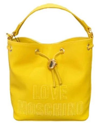 Love Moschino Bucket Bags - Yellow