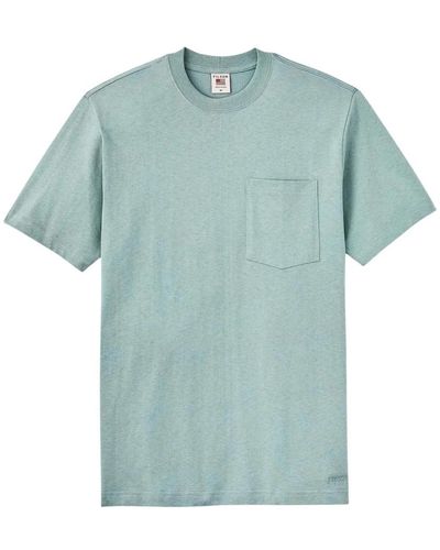 Filson Tasca solida t-shirt classica - Blu