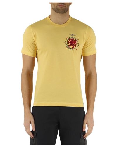 Aeronautica Militare T-Shirts - Yellow