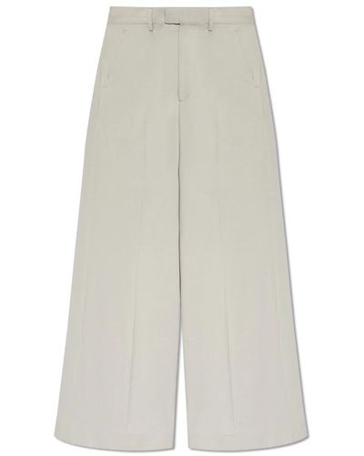 Vetements Trousers > wide trousers - Gris