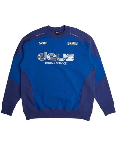 Deus Ex Machina Sweatshirts - Blue