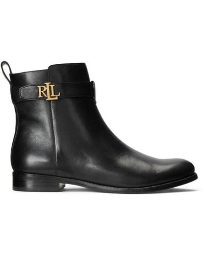 Ralph Lauren Ankle Boots - Black