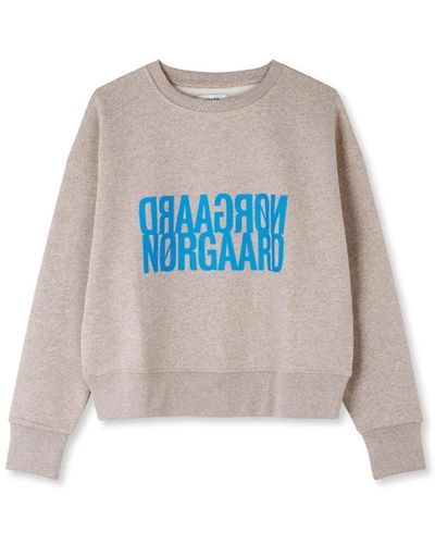 Mads Nørgaard Sweatshirts - Grey