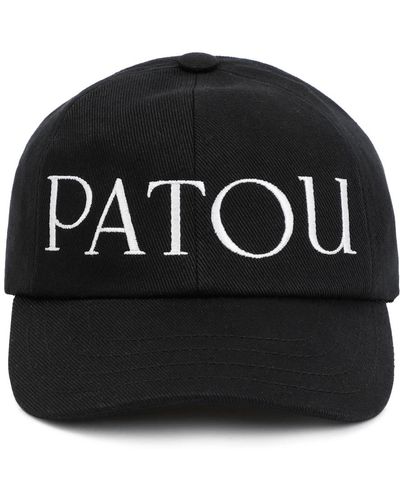 Patou Cotton logo cap - Nero