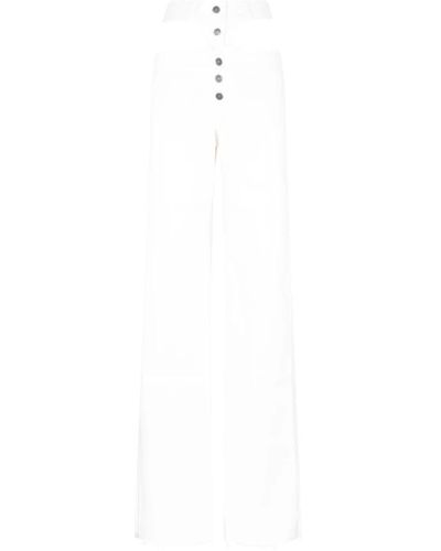 Julfer Straight jeans - Weiß