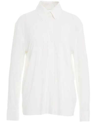 Norma Kamali Blusa eloise - Bianco