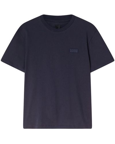 Add T-shirt classica con logo ricamato - Blu