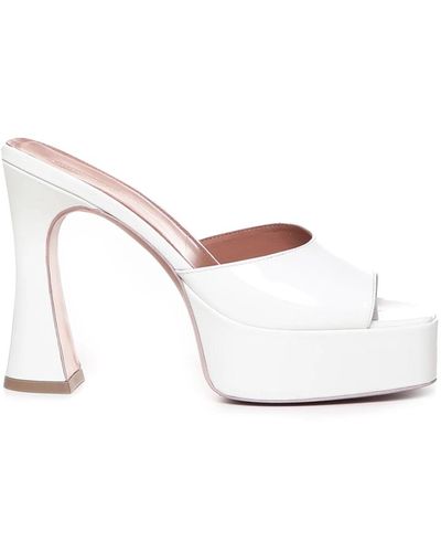 Giuliano Galiano Shoes > heels > heeled mules - Blanc