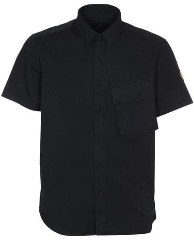 Belstaff Short Sleeve Shirts - Black