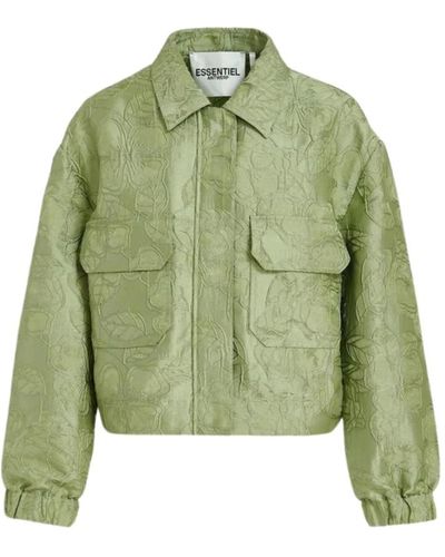 Essentiel Antwerp Fubious giacche verdi - Verde