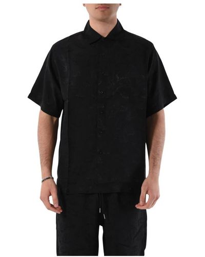 Department 5 Short Sleeve Shirts - Black