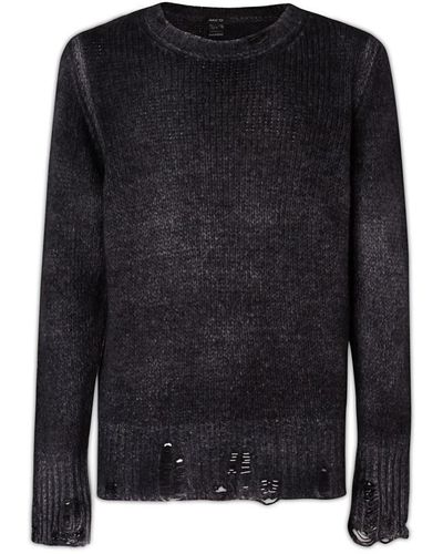 Avant Toi Knitwear > round-neck knitwear - Noir