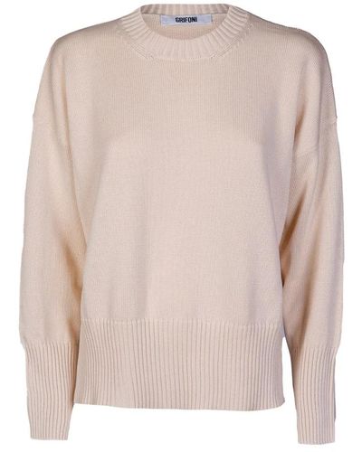 Mauro Grifoni Round-neck knitwear - Rosa