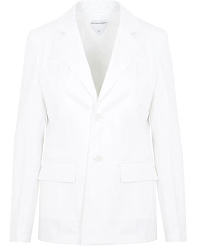 Bottega Veneta Jackets > blazers - Blanc